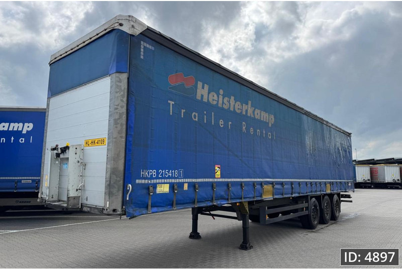 Semi-reboque de lona Schmitz Cargobull SCB*S3T / Disk brakes / Huckepack: foto 1