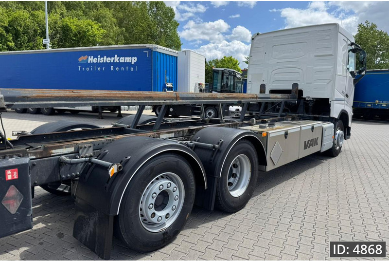 Volvo FH 500 Globetrotter, Euro 6, / 6x2 / Hydraulic body / frame 7.4 m / Tail lift - Camião transportador de contêineres/ Caixa móvel: foto 5 Volvo FH 500 Globetrotter, Euro 6, / 6x2 / Hydraulic body / frame 7.4 m / Tail lift - Camião transportador de contêineres/ Caixa móvel: foto 5
