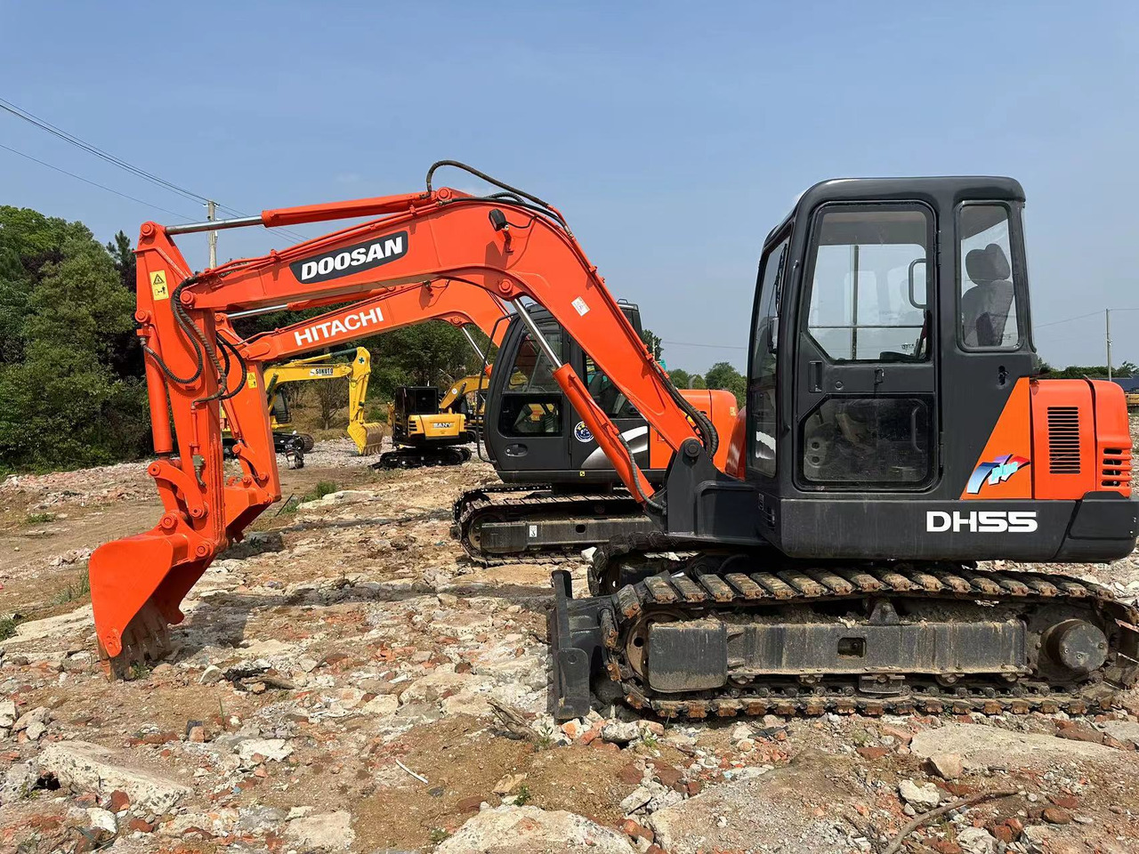 Doosan DH55 Mini Excavator Click for Discount - Mini escavadeira: foto 1 Doosan DH55 Mini Excavator Click for Discount - Mini escavadeira: foto 1
