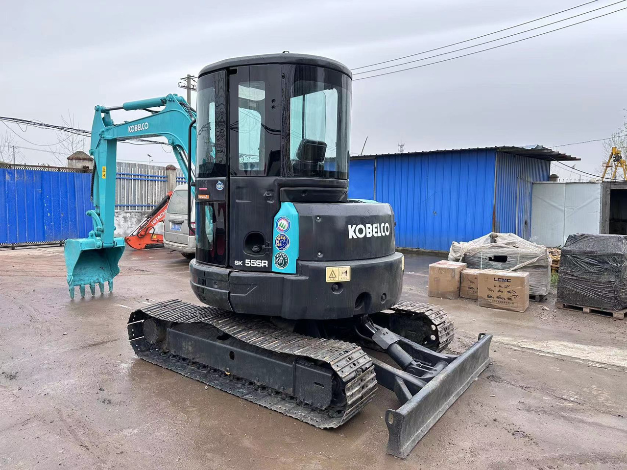 KOBELCO SK55 - Mini escavadeira: foto 4 KOBELCO SK55 - Mini escavadeira: foto 4