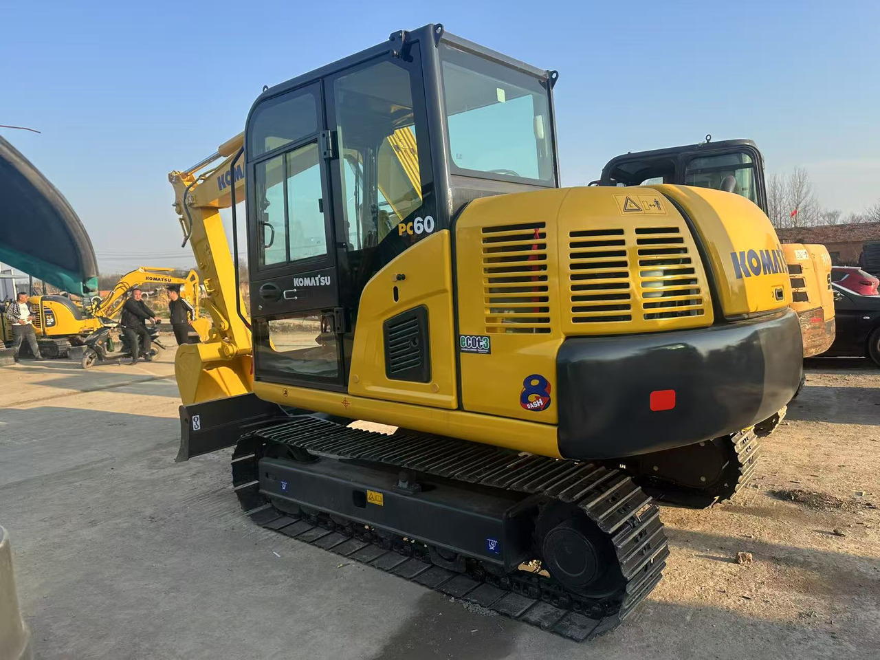 KOMATSU PC60 - Escavadora de rastos: foto 5 KOMATSU PC60 - Escavadora de rastos: foto 5