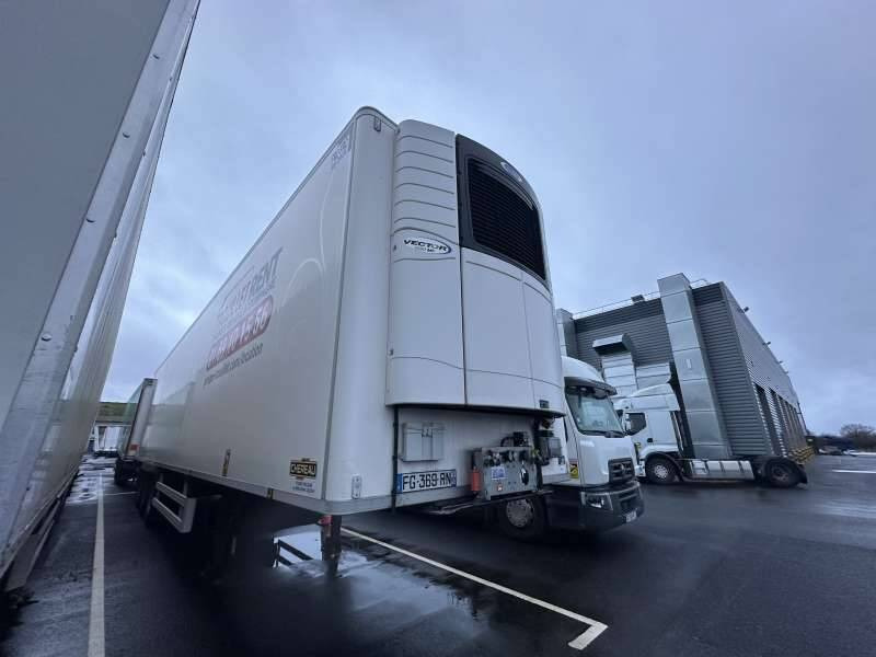 Semi-remorque 3 Essieux 38 TONNES HAYON CAISSE CHEREAU GROUPE CARRIER VECTOR 1950 MT DOUBLE PLANCHER - Semi-reboque frigorífico: foto 1 Semi-remorque 3 Essieux 38 TONNES HAYON CAISSE CHEREAU GROUPE CARRIER VECTOR 1950 MT DOUBLE PLANCHER - Semi-reboque frigorífico: foto 1