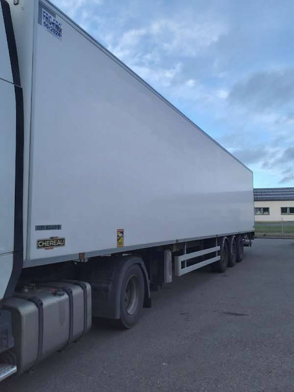 Semi-remorque 3 Essieux 38 TONNES HAYON CAISSE CHEREAU GROUPE THERMOKING SLXI SPECTRUM - Semi-reboque frigorífico: foto 1 Semi-remorque 3 Essieux 38 TONNES HAYON CAISSE CHEREAU GROUPE THERMOKING SLXI SPECTRUM - Semi-reboque frigorífico: foto 1