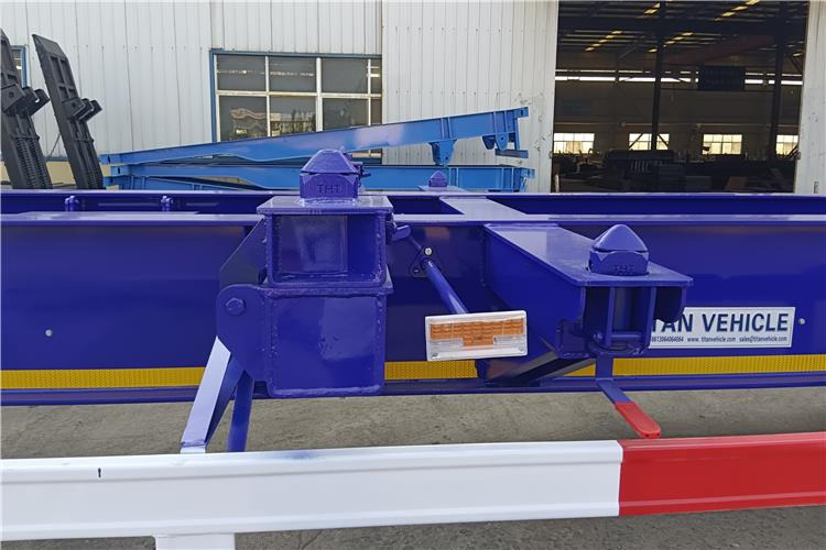 TITABN 2 Axle Gooseneck Container Trailer for Sale In Kenya - Semi-reboque chassi: foto 4 TITABN 2 Axle Gooseneck Container Trailer for Sale In Kenya - Semi-reboque chassi: foto 4