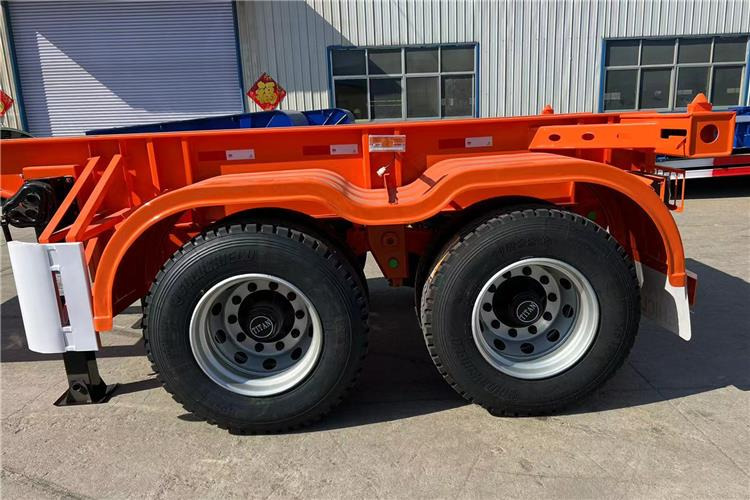 TITAN 2 Axle 20ft Container Chassis Trailer for Sale In Jamaica - Semi-reboque chassi: foto 2 TITAN 2 Axle 20ft Container Chassis Trailer for Sale In Jamaica - Semi-reboque chassi: foto 2