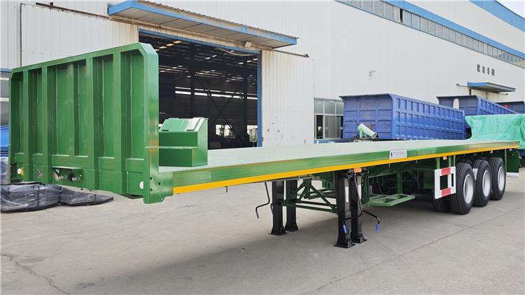 TITAN 2025 New 3 Axle Flatbed Trailer for Sale In Guyana - Semi-reboque chassi: foto 2 TITAN 2025 New 3 Axle Flatbed Trailer for Sale In Guyana - Semi-reboque chassi: foto 2