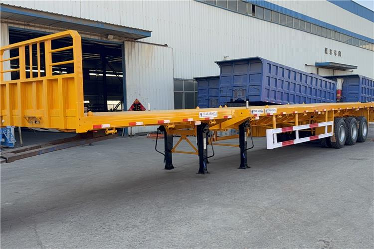 TITAN 3 Axle 24m Extendable Flatbed Trailer for Sale In Chile - Semi-reboque transportador de contêineres/ Caixa móvel: foto 4 TITAN 3 Axle 24m Extendable Flatbed Trailer for Sale In Chile - Semi-reboque transportador de contêineres/ Caixa móvel: foto 4