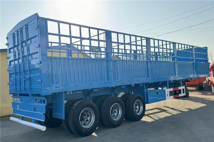 TITAN 3 Axle 60 Ton Cargo Semi Trailer for Sale In Sudan - Semi-reboque transporte de gado: foto 2 TITAN 3 Axle 60 Ton Cargo Semi Trailer for Sale In Sudan - Semi-reboque transporte de gado: foto 2