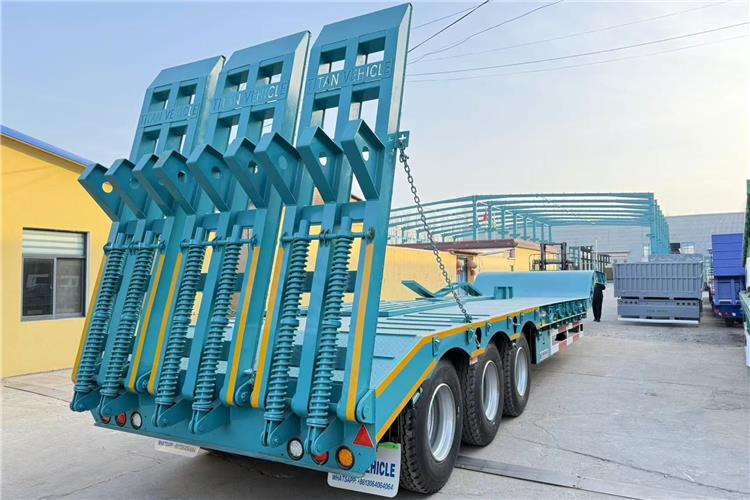 TITAN 3 Axle Low Bed Truck Price In Ghana - Semi-reboque baixa: foto 2 TITAN 3 Axle Low Bed Truck Price In Ghana - Semi-reboque baixa: foto 2