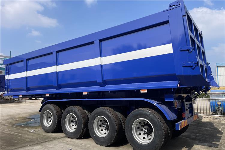 TITAN 4 Axle Dump Semi Trailer for Sale In Zambia - Semi-reboque basculante: foto 2 TITAN 4 Axle Dump Semi Trailer for Sale In Zambia - Semi-reboque basculante: foto 2