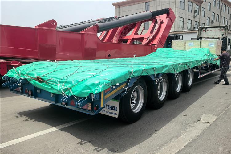TITAN 4 Axle Extendable Low Bed Trailer for Sale In Nigeria - Semi-reboque baixa: foto 4 TITAN 4 Axle Extendable Low Bed Trailer for Sale In Nigeria - Semi-reboque baixa: foto 4