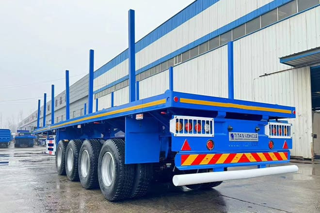 TITAN 4 Axle Wood Log Trailer for Sale in Philippines - Semi-reboque transporte de madeira: foto 3 TITAN 4 Axle Wood Log Trailer for Sale in Philippines - Semi-reboque transporte de madeira: foto 3
