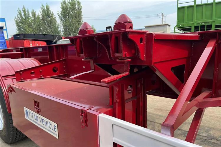 TITAN 40ft Skeleton Trailer Price for Sale In Guyana - Semi-reboque chassi: foto 3 TITAN 40ft Skeleton Trailer Price for Sale In Guyana - Semi-reboque chassi: foto 3