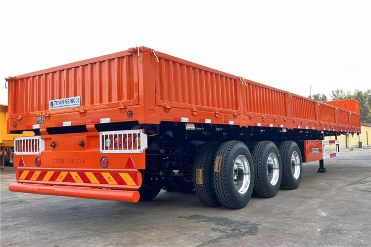 TITAN 600/800mm Hight Side Wall Trailer for Sale In Angola - Semi-reboque plataforma/ Caixa aberta: foto 3 TITAN 600/800mm Hight Side Wall Trailer for Sale In Angola - Semi-reboque plataforma/ Caixa aberta: foto 3