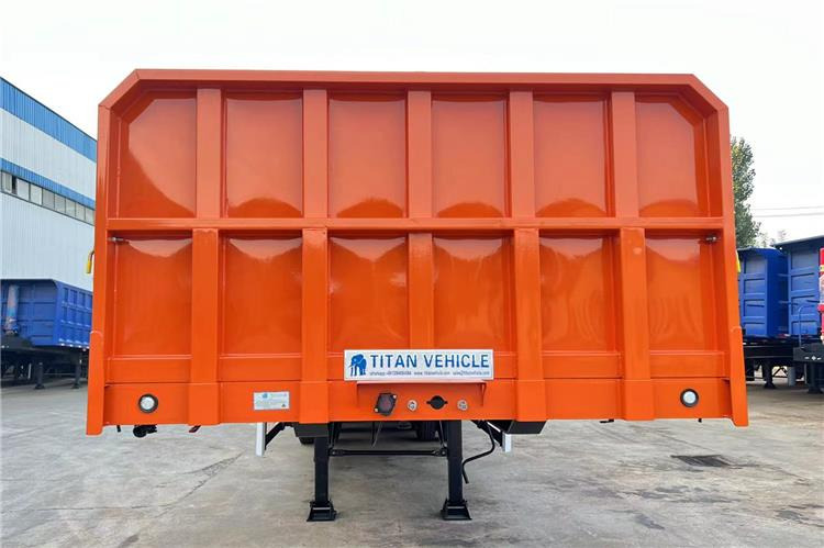 TITAN 600/800mm Hight Side Wall Trailer for Sale In Angola - Semi-reboque plataforma/ Caixa aberta: foto 5 TITAN 600/800mm Hight Side Wall Trailer for Sale In Angola - Semi-reboque plataforma/ Caixa aberta: foto 5