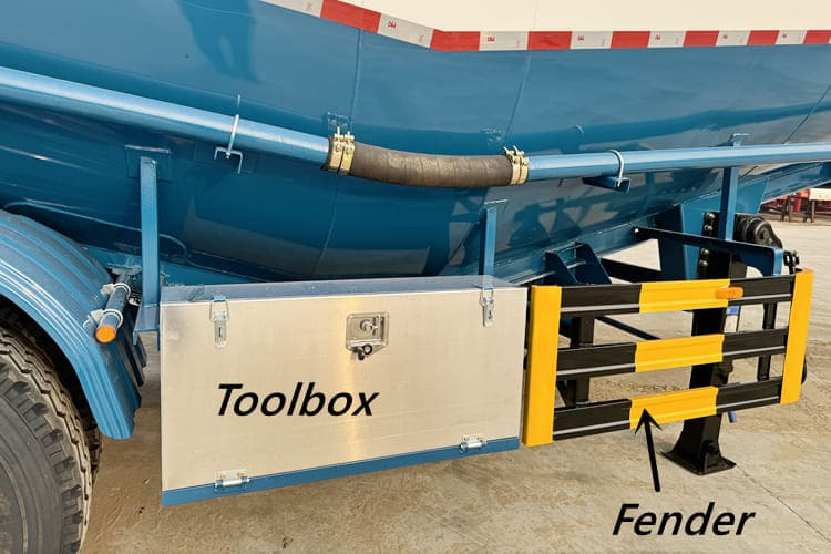 TITAN Bulk Cement Tanker Truck for Sale in Congo - Semi-reboque silo: foto 5 TITAN Bulk Cement Tanker Truck for Sale in Congo - Semi-reboque silo: foto 5