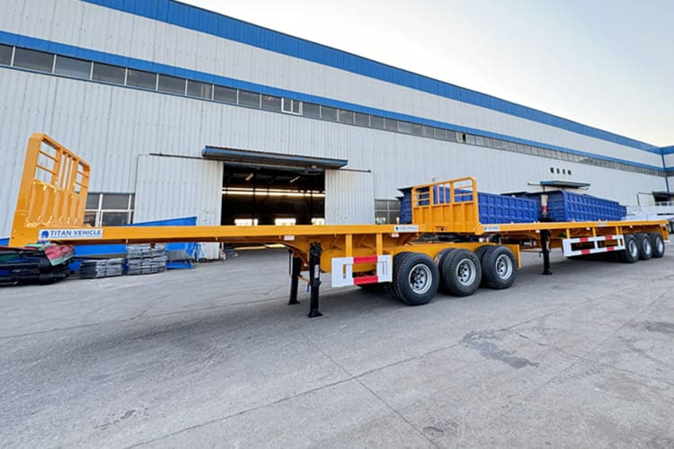 TITAN Flatbed Superlink Trailer for Sale in Zambia - Semi-reboque plataforma/ Caixa aberta: foto 3 TITAN Flatbed Superlink Trailer for Sale in Zambia - Semi-reboque plataforma/ Caixa aberta: foto 3