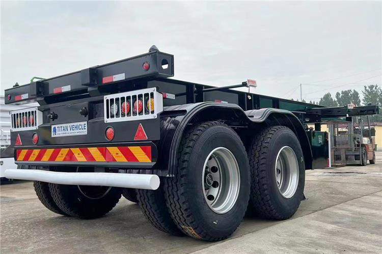 TITAN In Stock 20 ft Shipping Container Trailer for Sale In Ghana - Semi-reboque chassi: foto 4 TITAN In Stock 20 ft Shipping Container Trailer for Sale In Ghana - Semi-reboque chassi: foto 4