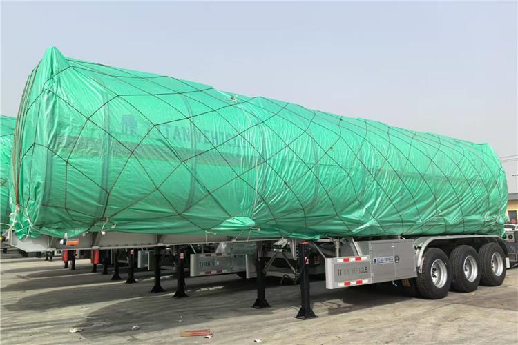 TITAN Tri Axle Aluminum Alloy Tanker Trailer for Sale In Saudi Arabia - Semi-reboque cisterna: foto 3 TITAN Tri Axle Aluminum Alloy Tanker Trailer for Sale In Saudi Arabia - Semi-reboque cisterna: foto 3