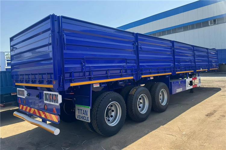TITAN Tri Axle Grain Trailer for Sale In Djibouti - Semi-reboque plataforma/ Caixa aberta: foto 1 TITAN Tri Axle Grain Trailer for Sale In Djibouti - Semi-reboque plataforma/ Caixa aberta: foto 1