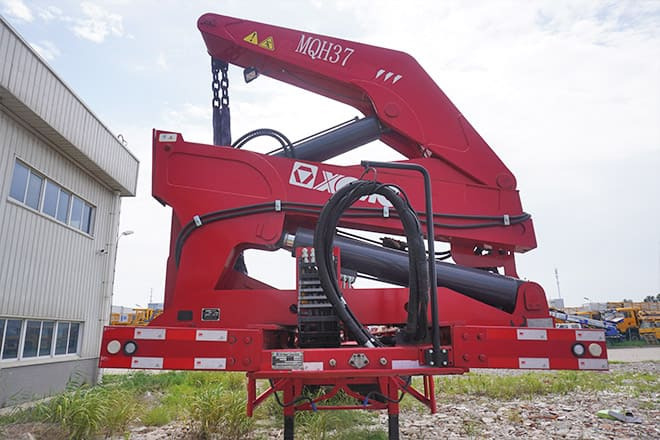 XCMG 20Ft 40Ft Container Side Loader for Sale in Guyana - Semi-reboque transportador de contêineres/ Caixa móvel: foto 2 XCMG 20Ft 40Ft Container Side Loader for Sale in Guyana - Semi-reboque transportador de contêineres/ Caixa móvel: foto 2