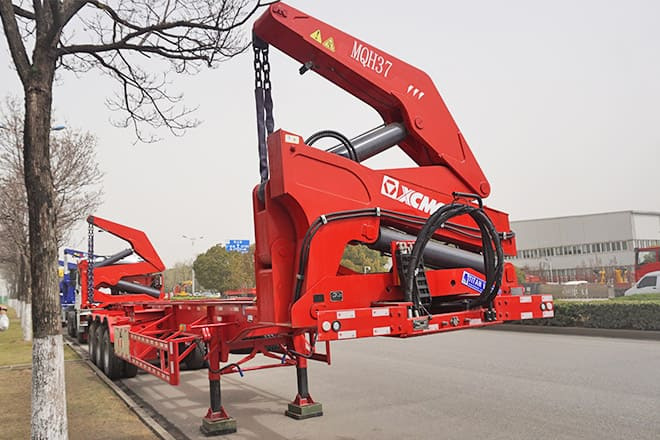 XCMG XCMG 40Ft Container Side Loader for Sale in Costa Rica - Semi-reboque transportador de contêineres/ Caixa móvel: foto 5 XCMG XCMG 40Ft Container Side Loader for Sale in Costa Rica - Semi-reboque transportador de contêineres/ Caixa móvel: foto 5