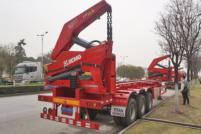 XCMG XCMG 40Ft Container Side Loader for Sale in Costa Rica - Semi-reboque transportador de contêineres/ Caixa móvel: foto 3 XCMG XCMG 40Ft Container Side Loader for Sale in Costa Rica - Semi-reboque transportador de contêineres/ Caixa móvel: foto 3