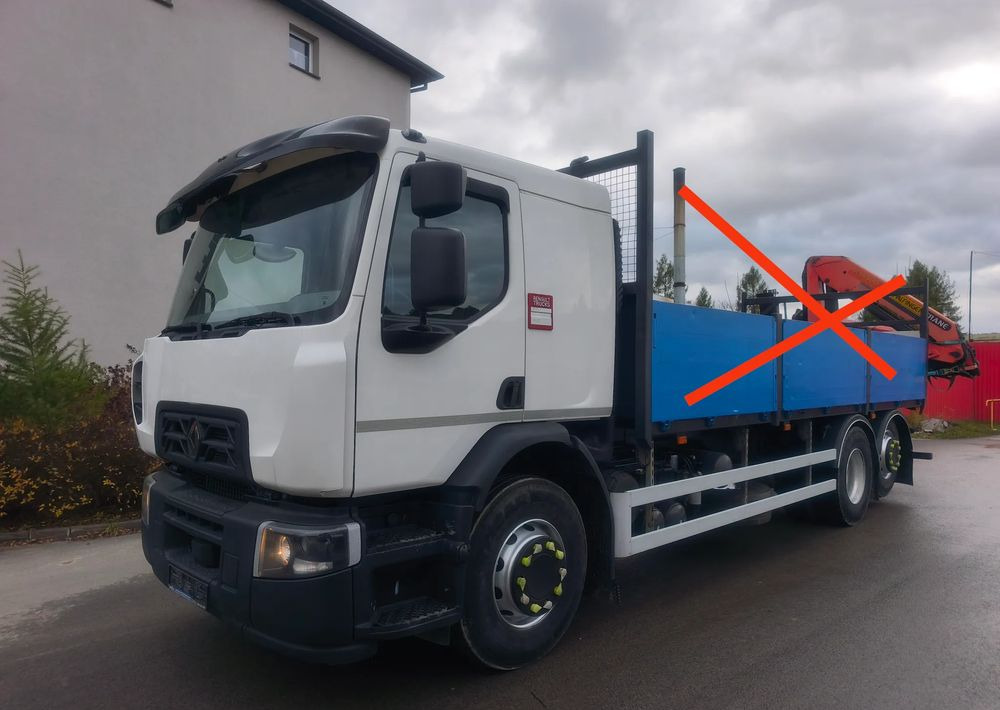 Renault D 26.320 6x2 podwozie do zabudowy - Camião chassi: foto 1 Renault D 26.320 6x2 podwozie do zabudowy - Camião chassi: foto 1