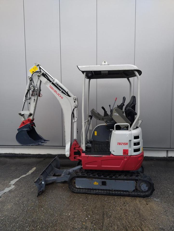 Takeuchi TB 215 R - 1.611 h - Schnellwechsler neu - - Mini escavadeira: foto 3 Takeuchi TB 215 R - 1.611 h - Schnellwechsler neu - - Mini escavadeira: foto 3