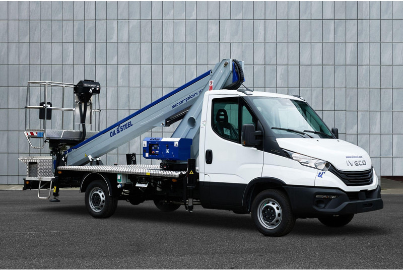 Oil & Steel Scorpion 18 Sobre IVECO DAILY 35S14 entre ejes 3750 mm - Plataforma aérea: foto 1 Oil & Steel Scorpion 18 Sobre IVECO DAILY 35S14 entre ejes 3750 mm - Plataforma aérea: foto 1