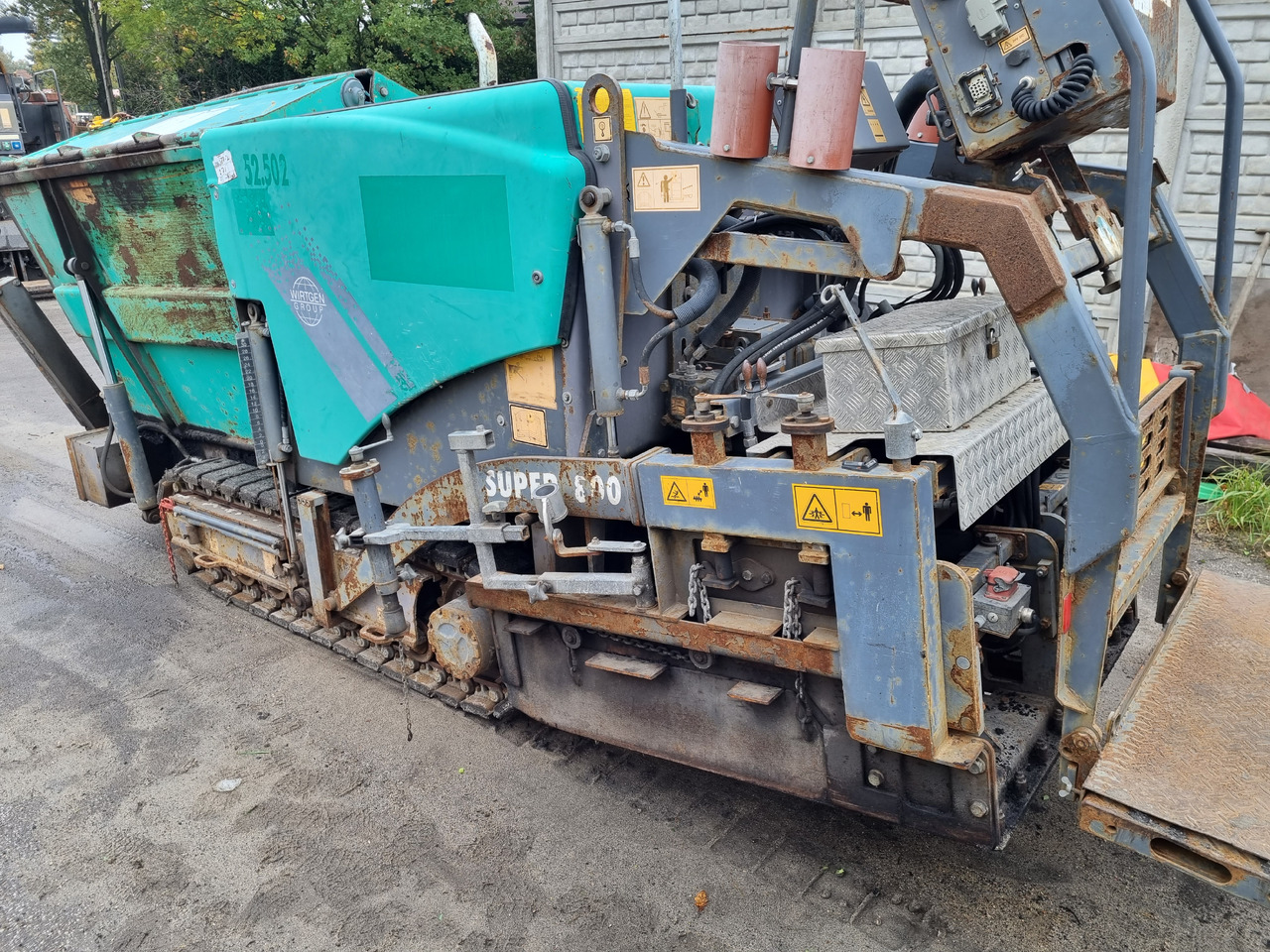 VÖGELE SUPER 800 - Acabadora: foto 3 VÖGELE SUPER 800 - Acabadora: foto 3