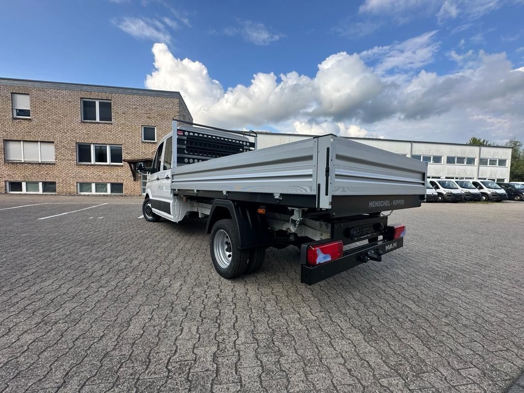 MAN TGE 6.160 Doka L4 Dreiseitenkippe Klima-Navi-AHK - Camião basculante: foto 3 MAN TGE 6.160 Doka L4 Dreiseitenkippe Klima-Navi-AHK - Camião basculante: foto 3