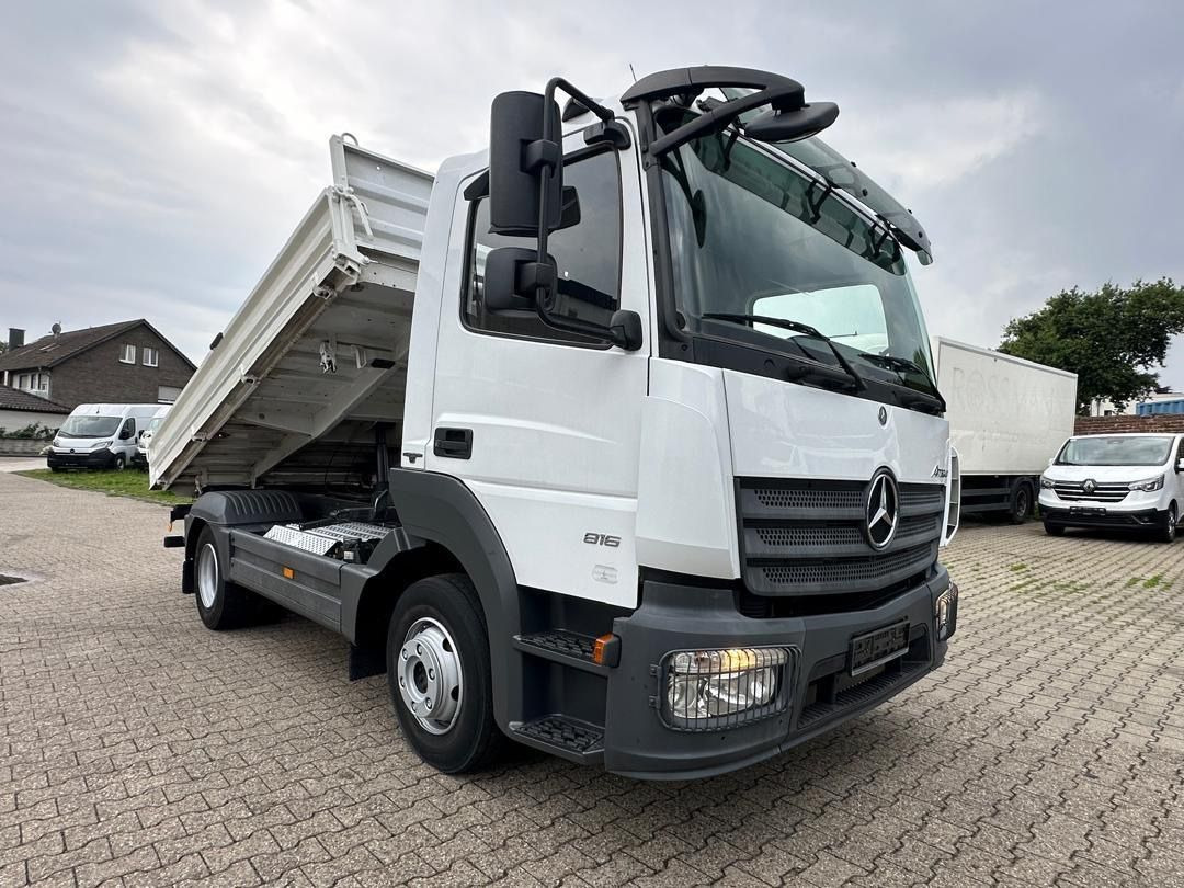 Mercedes-Benz Atego 818 4x2 Meiller Dreiseitenkipperer - Camião basculante, Camião grua: foto 1 Mercedes-Benz Atego 818 4x2 Meiller Dreiseitenkipperer - Camião basculante, Camião grua: foto 1