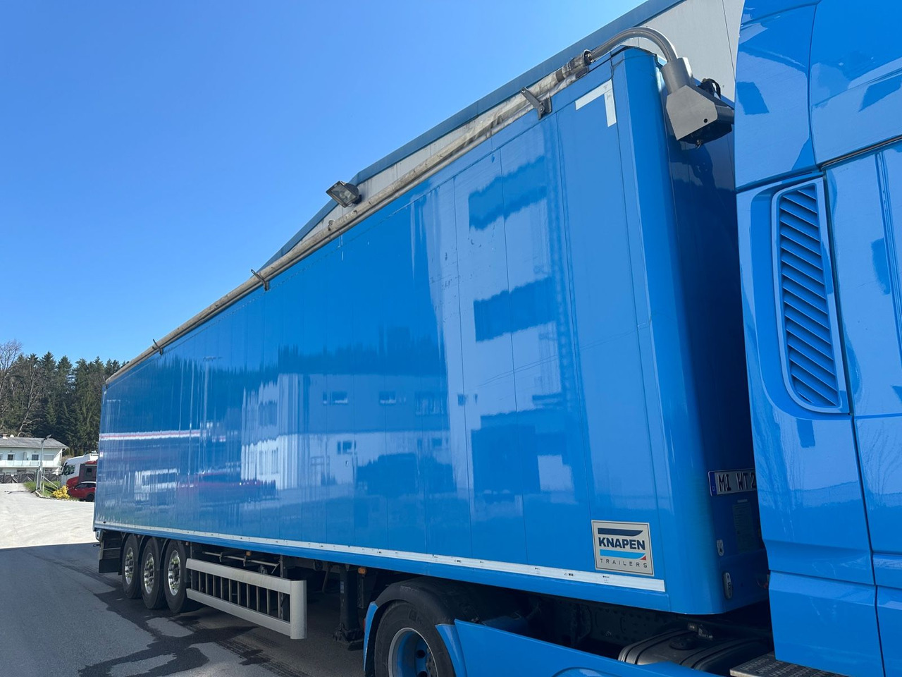 Knapen ALU LIFT E-Verdeck Müllplane - Semi-reboque piso móvel: foto 2 Knapen ALU LIFT E-Verdeck Müllplane - Semi-reboque piso móvel: foto 2