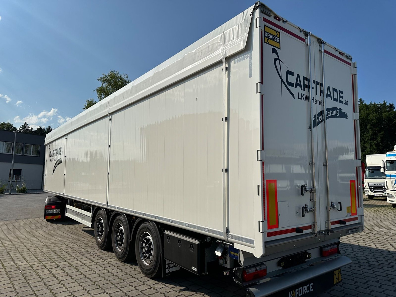 Kraker CF-200ZL Lift 92m³ Müllplane - Semi-reboque piso móvel: foto 3 Kraker CF-200ZL Lift 92m³ Müllplane - Semi-reboque piso móvel: foto 3