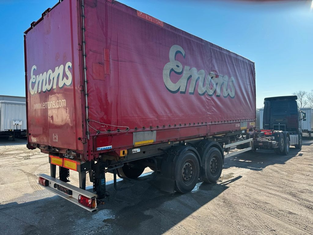 Krone 7,45 Edscha 2x vorhanden - Reboque de lona: foto 3 Krone 7,45 Edscha 2x vorhanden - Reboque de lona: foto 3