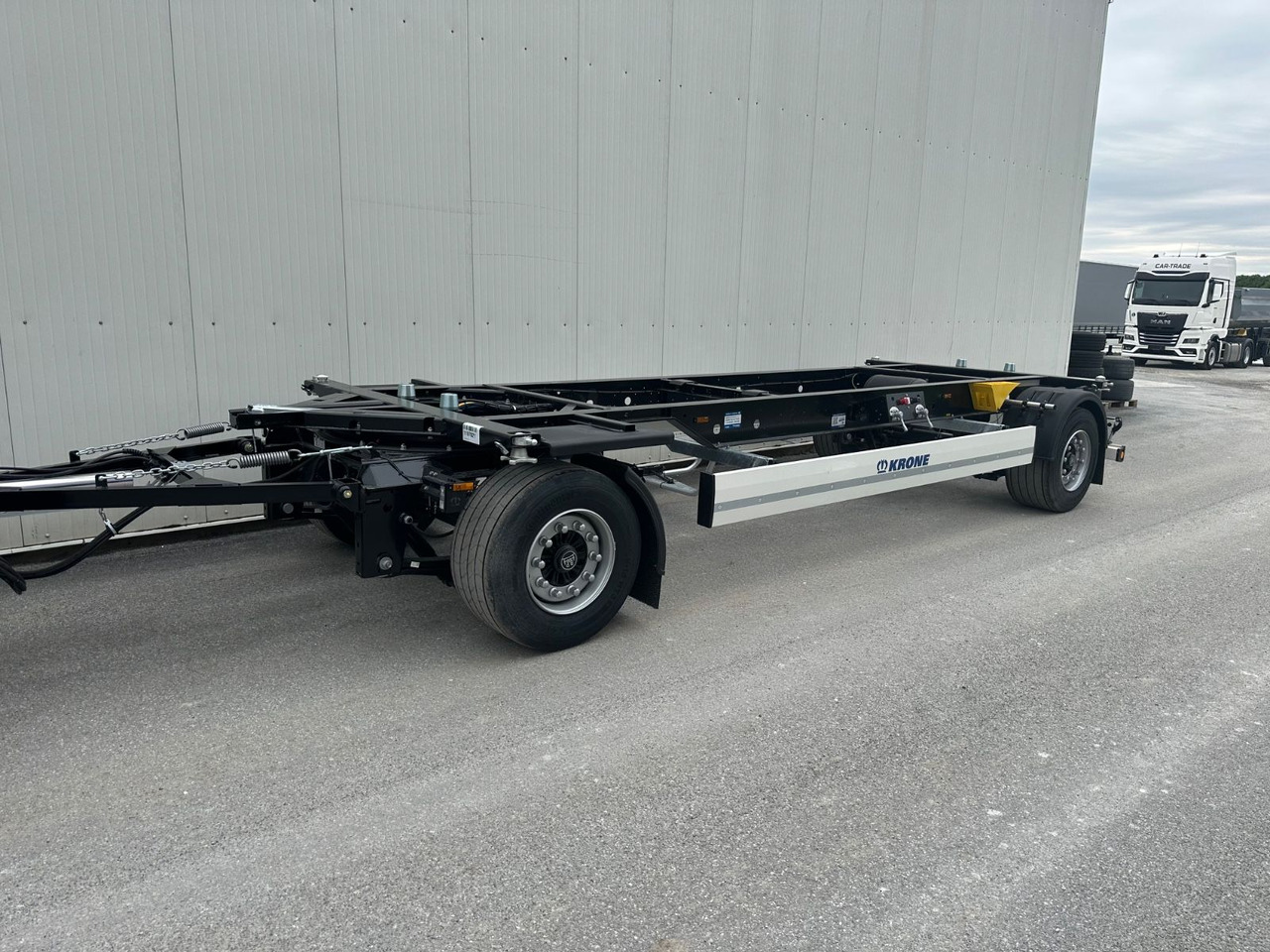 Krone SD Maxi - Reboque transportador de contêineres/ Caixa móvel: foto 1 Krone SD Maxi - Reboque transportador de contêineres/ Caixa móvel: foto 1