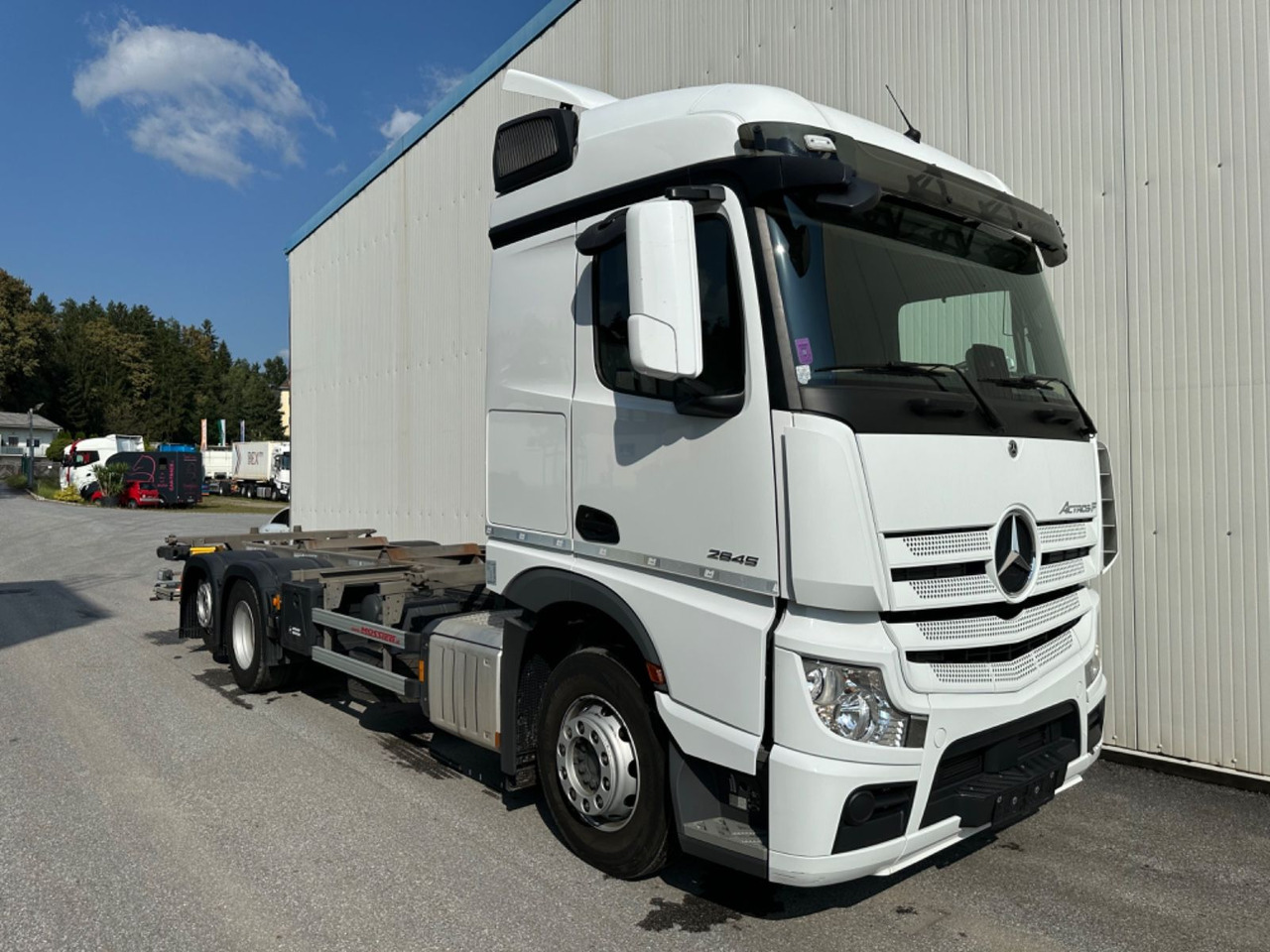 Mercedes-Benz Actros 2545 2T LBW - Camião transportador de contêineres/ Caixa móvel: foto 2 Mercedes-Benz Actros 2545 2T LBW - Camião transportador de contêineres/ Caixa móvel: foto 2