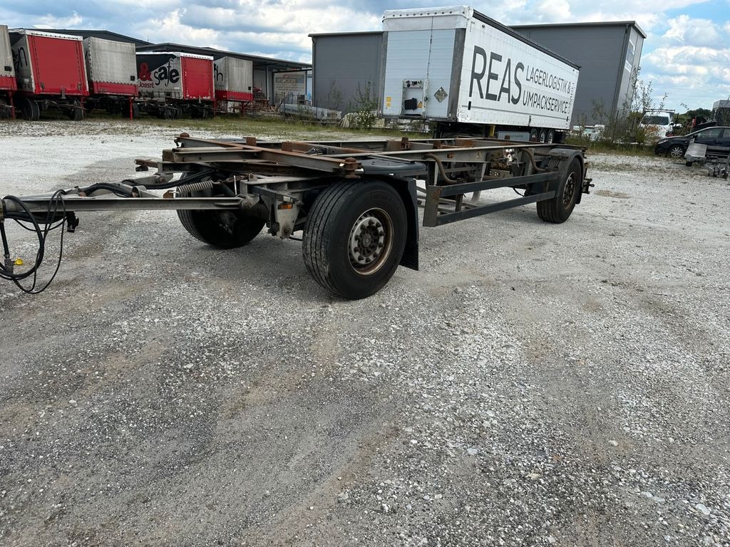 Schmitz Cargobull AWF 18/20 mit TÜV 10x vorhanden - Reboque transportador de contêineres/ Caixa móvel: foto 1 Schmitz Cargobull AWF 18/20 mit TÜV 10x vorhanden - Reboque transportador de contêineres/ Caixa móvel: foto 1