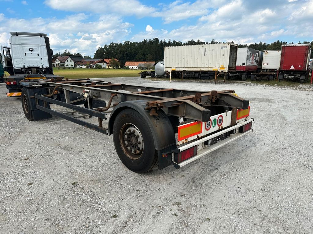 Schmitz Cargobull AWF 18/20 mit TÜV 10x vorhanden - Reboque transportador de contêineres/ Caixa móvel: foto 2 Schmitz Cargobull AWF 18/20 mit TÜV 10x vorhanden - Reboque transportador de contêineres/ Caixa móvel: foto 2