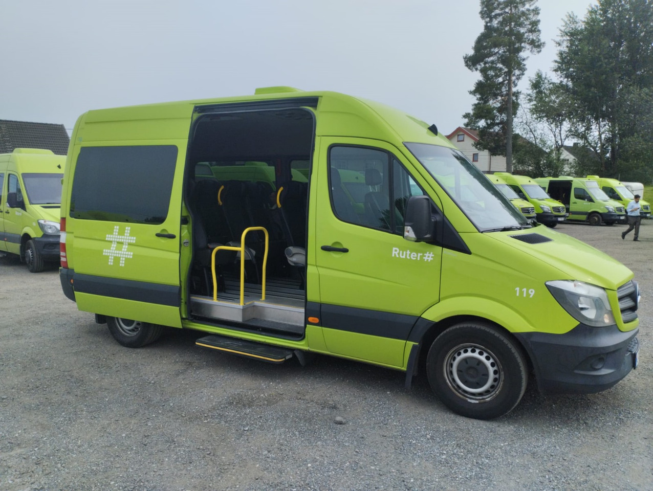 MERCEDES-BENZ SPRINTER 316 | 5 szt./pcs. - Minibus, Furgão de passageiros: foto 5 MERCEDES-BENZ SPRINTER 316 | 5 szt./pcs. - Minibus, Furgão de passageiros: foto 5