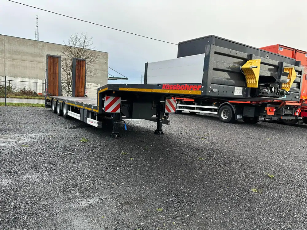 Kässbohrer essieu relevable + essieu suiveur - MATERIEL NEUF - Semi-reboque baixa: foto 2 Kässbohrer essieu relevable + essieu suiveur - MATERIEL NEUF - Semi-reboque baixa: foto 2