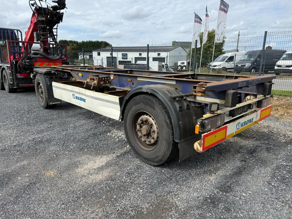 Krone AZ *BDF*2 essieux* - Reboque transportador de contêineres/ Caixa móvel: foto 2 Krone AZ *BDF*2 essieux* - Reboque transportador de contêineres/ Caixa móvel: foto 2