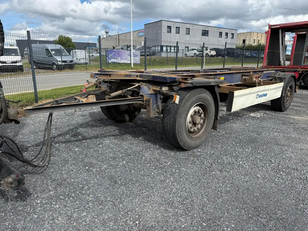 Krone AZ *BDF*2 essieux* - Reboque transportador de contêineres/ Caixa móvel: foto 1 Krone AZ *BDF*2 essieux* - Reboque transportador de contêineres/ Caixa móvel: foto 1