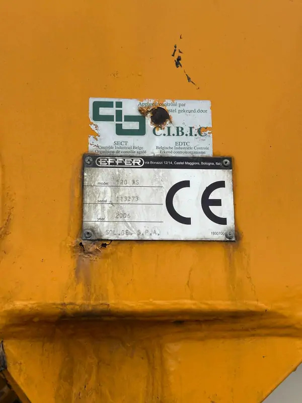 Camião grua, Camião de caixa aberta/ Plataforma MAN TGM 18.280 *202000 km*Grue EFFER type 120 3 S*PREMIER PROPRIO: foto 8 Camião grua, Camião de caixa aberta/ Plataforma MAN TGM 18.280 *202000 km*Grue EFFER type 120 3 S*PREMIER PROPRIO: foto 8