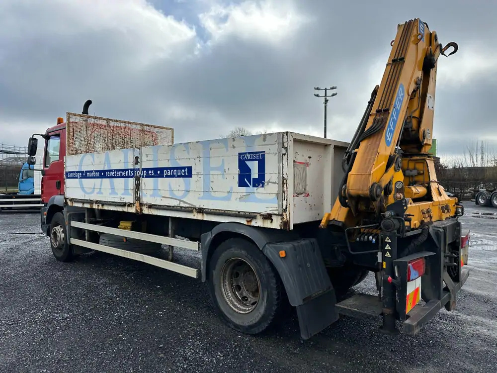 Camião grua, Camião de caixa aberta/ Plataforma MAN TGM 18.280 *202000 km*Grue EFFER type 120 3 S*PREMIER PROPRIO: foto 6 Camião grua, Camião de caixa aberta/ Plataforma MAN TGM 18.280 *202000 km*Grue EFFER type 120 3 S*PREMIER PROPRIO: foto 6