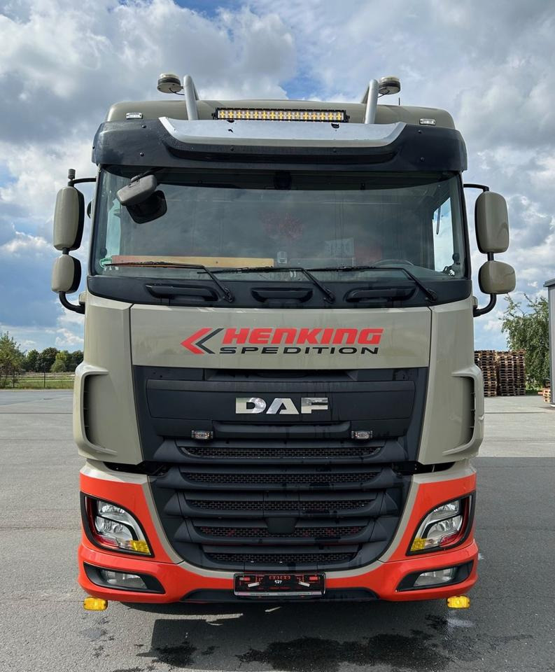 DAF DAF XF 460 FAN + PALFINGER + 16mtr + Lenkachse + EURO 6 - Camião de lona, Camião grua: foto 2 DAF DAF XF 460 FAN + PALFINGER + 16mtr + Lenkachse + EURO 6 - Camião de lona, Camião grua: foto 2