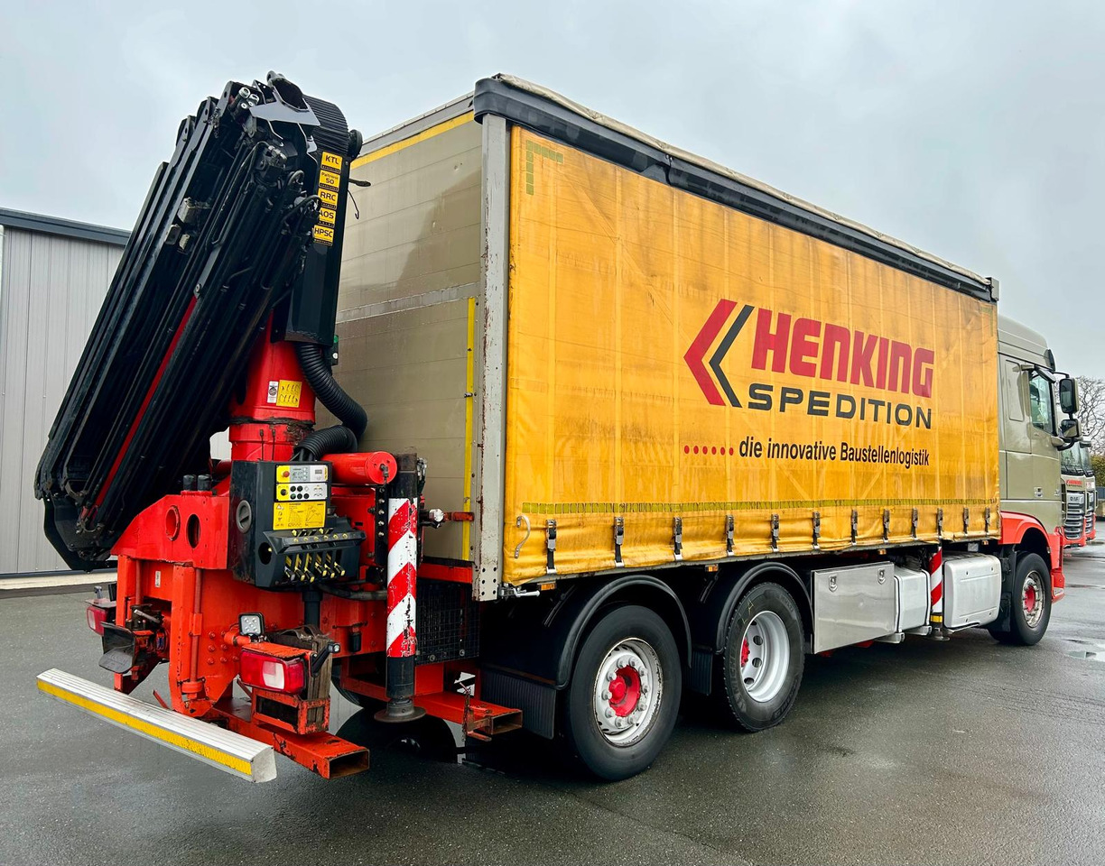 DAF DAF XF 460 FAN + PALFINGER + 16mtr + Lenkachse + EURO 6 - Camião de lona, Camião grua: foto 5 DAF DAF XF 460 FAN + PALFINGER + 16mtr + Lenkachse + EURO 6 - Camião de lona, Camião grua: foto 5