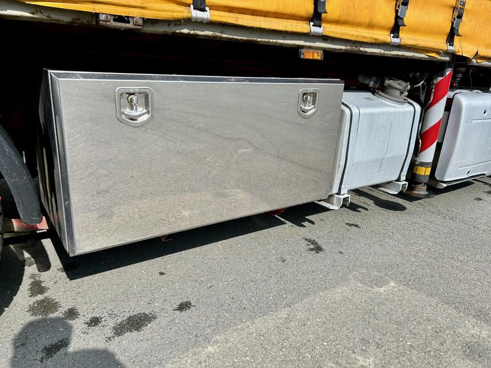 Camião de lona, Camião grua DAF DAF XF 460 FAN + PALFINGER + 16mtr + Lenkachse + EURO 6: foto 9