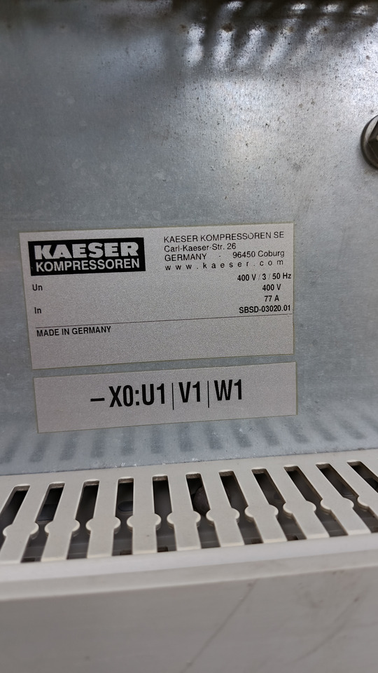 KAESER BSD 75 - Compressor de ar: foto 4 KAESER BSD 75 - Compressor de ar: foto 4